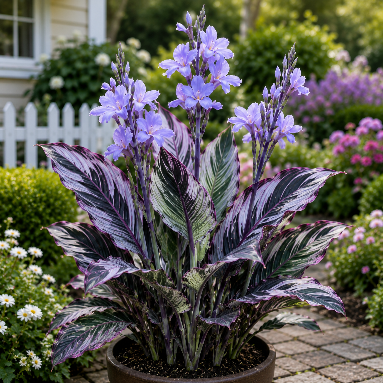 Rare Variegated Canna Lily