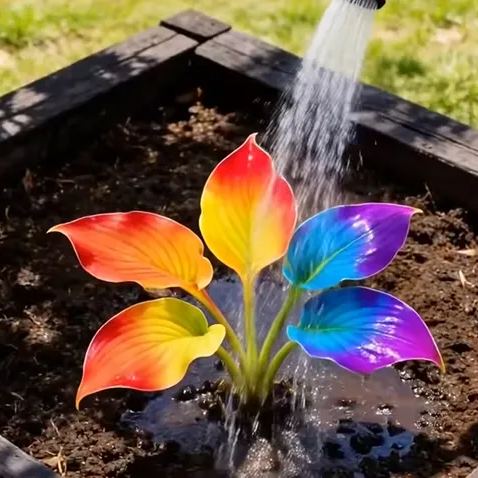 🌈 Rare Hosta Seeds —Multi-Colored Foliage for Elegant Shade Gardens