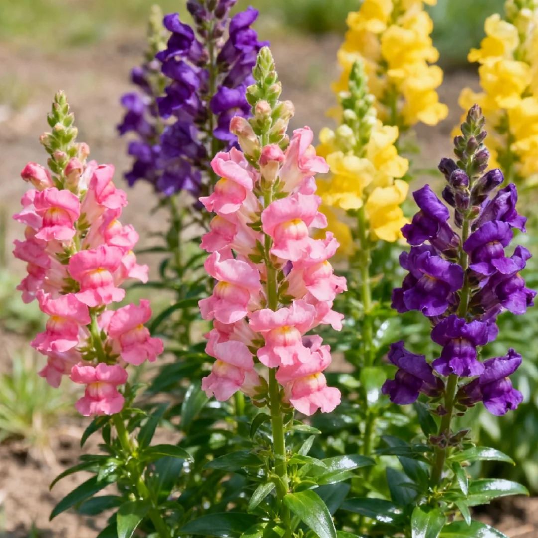 🌷Snapdragon Seeds – Bright Vertical Blooms That Last All Season
