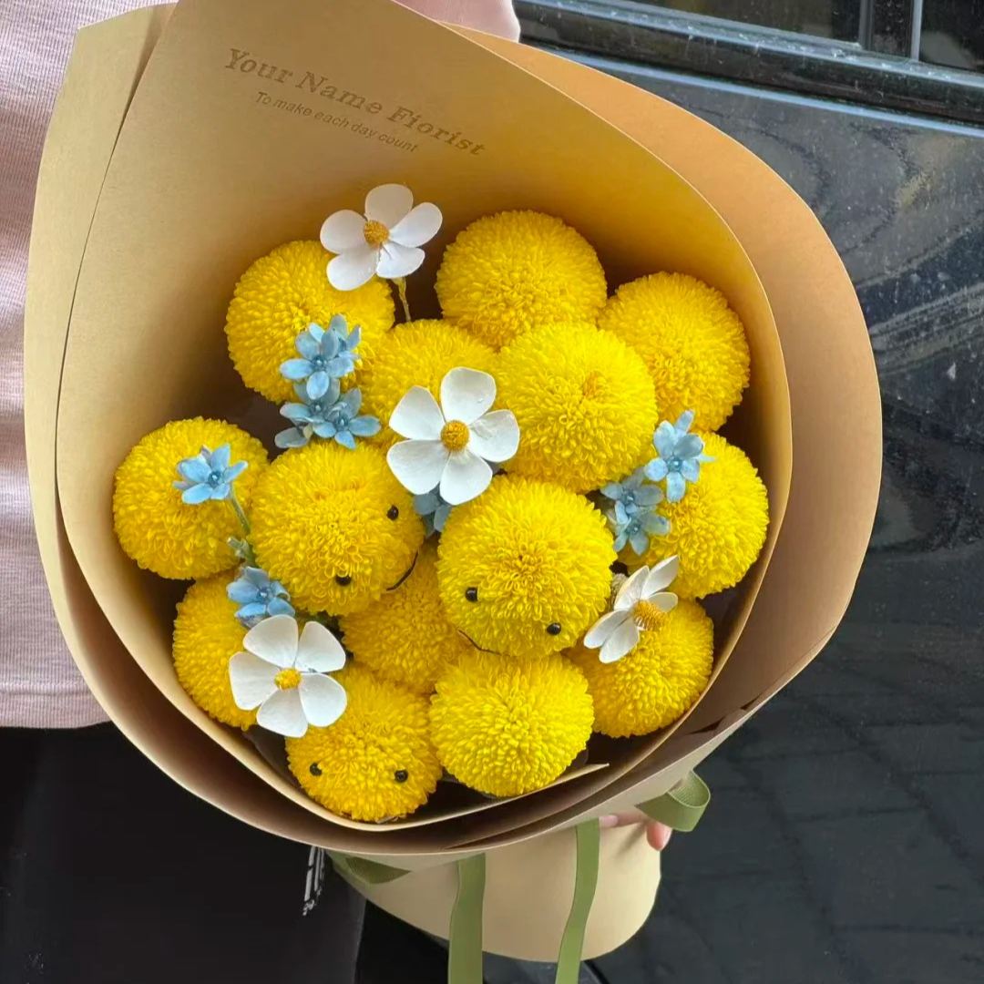 🏵️Colorful Ping Pong Chrysanthemum Seeds