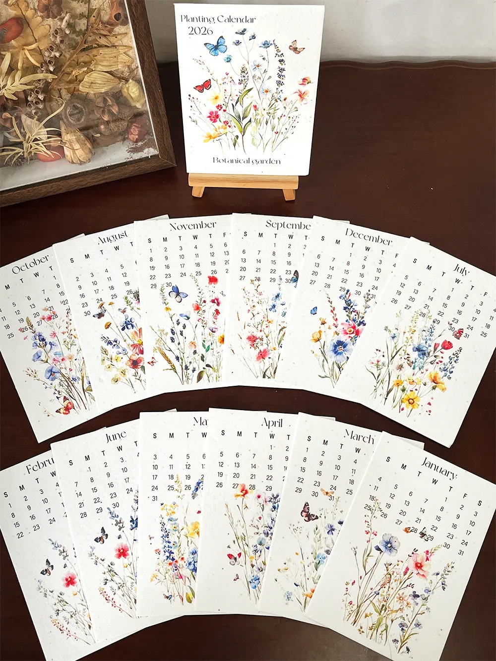 ✨New Arrivals 60% OFF Today🌱Eco-Friendly Plantable Seed Calendar 2026
