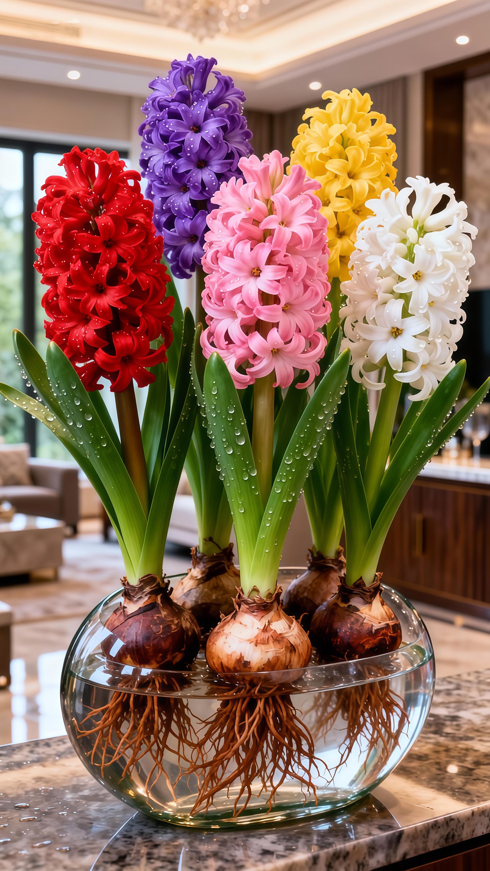 💐 Fragrant Hyacinth Bulbs – Stunning Spring Color for Pots & Gardens