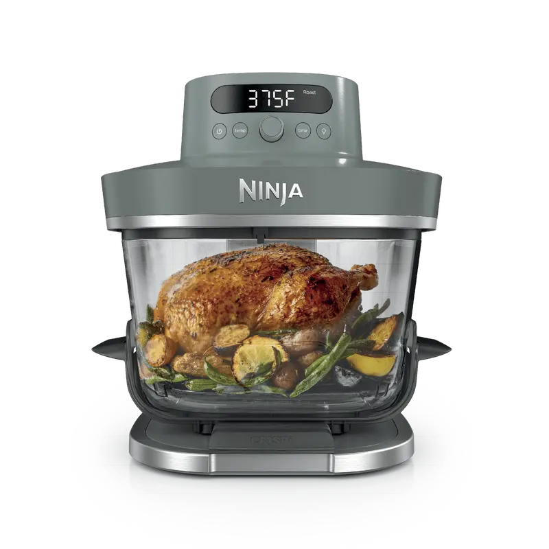 Freidora de aire de encimera con recipiente de vidrio Ninja Crispi Pro 6 en 1 - AS101