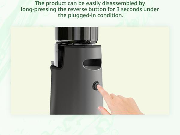 【TikTokShopBlackFriday】Cold Press Juicer with Wide Feed Chute, Quiet Slow Masticating Juice Extractor for Fruits & Vegetables, High Juice Yield, Easy Clean, BPA-Free, Anti-Drip, Grey/Silver 【TikTokShopBlackFriday】Cold Press Juicer with Wide Feed Chute, Quiet Slow Masticating Juice Extractor for Fruits & Vegetables, High Juice Yield, Easy Clean, BPA-Free, Anti-Drip, Grey/Silver