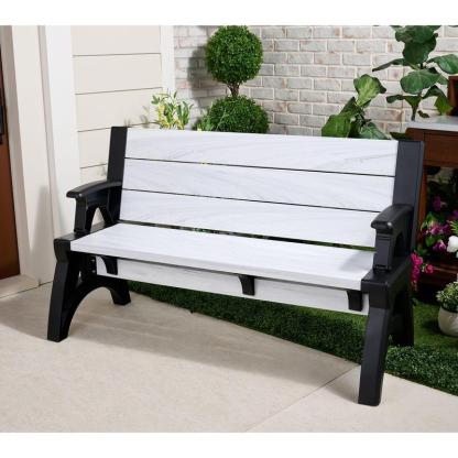 Muebles de exterior modernos Convert-a-Bench Gen II XL Designer Series: banco a mesa, taburetes y sillas