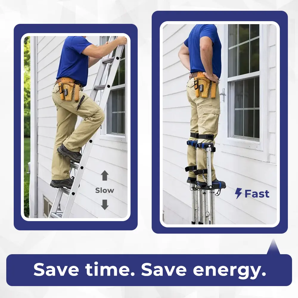 Zancos para paneles de yeso de 15 a 48 pulgadas de findmall, zancos de aluminio ajustables para pintar o limpiar.