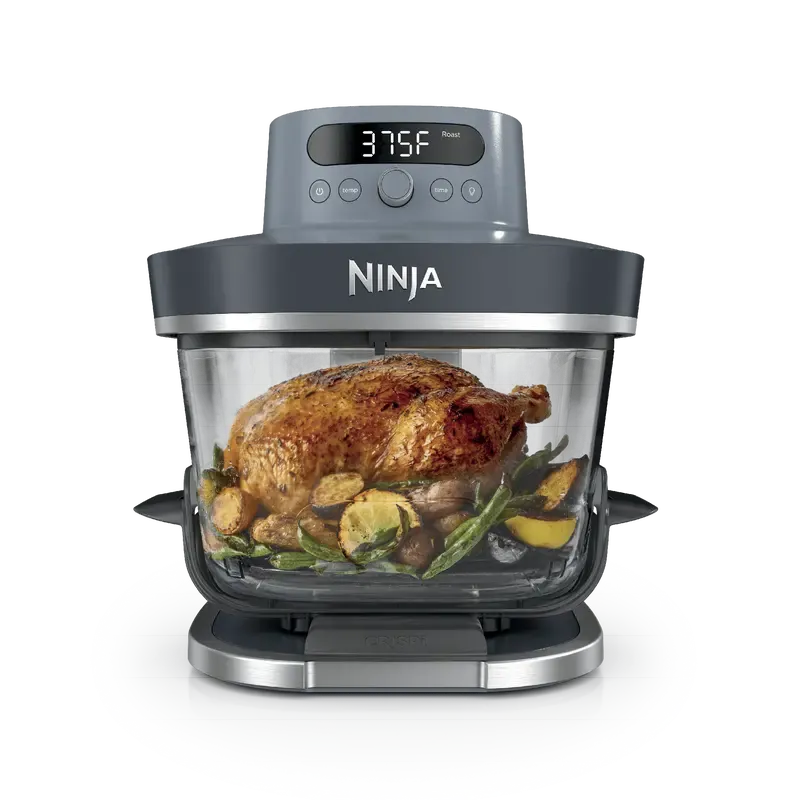 Freidora de aire de encimera con recipiente de vidrio Ninja Crispi Pro 6 en 1 - AS101