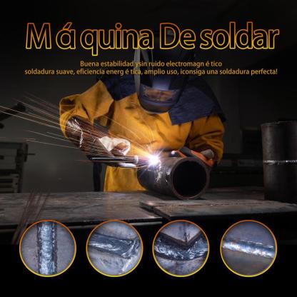 Mini máquina de soldar portátil con tecnología inversora para trabajos de metal precisos