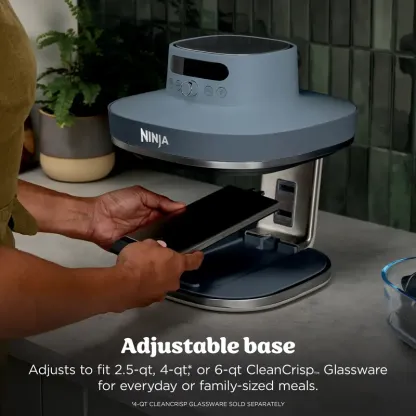 Freidora de aire de encimera con recipiente de vidrio Ninja Crispi Pro 6 en 1 - AS101