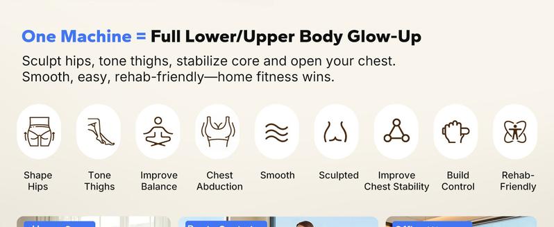 Merach Hip Abductor Machine for Home Gym, Upper Back Exerciser, Adjustable Glute Trainer, Thigh Workout Equipment for Hip Sculpting & Butt Lifting Merach Hip Abductor Machine for Home Gym, Upper Back Exerciser, Adjustable Glute Trainer, Thigh Workout Equipment for Hip Sculpting & Butt Lifting