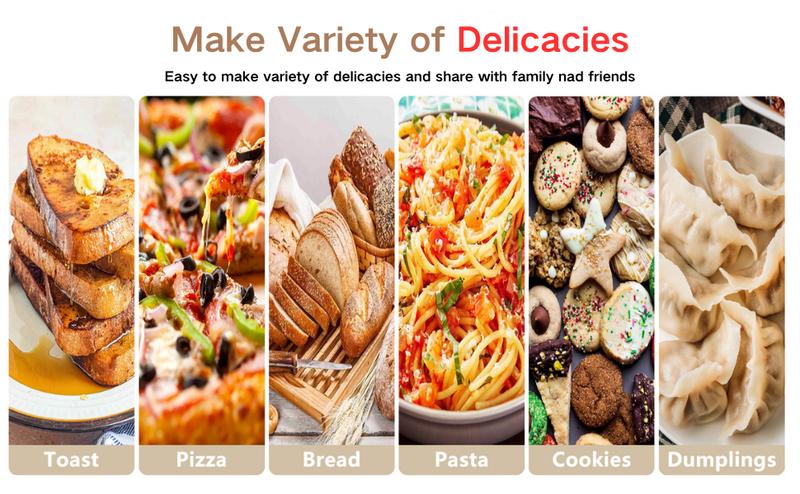 AIZIYO DoughChief 7Qt Electric Dough Mixer with Ferment Function, Dough Maker with 304 Stainless Steel Bowl, Microcomputer Control, Face-up Touch Panel, Easy To Clean for Bread & Pizza AIZIYO DoughChief 7Qt Electric Dough Mixer with Ferment Function, Dough Maker with 304 Stainless Steel Bowl, Microcomputer Control, Face-up Touch Panel, Easy To Clean for Bread & Pizza