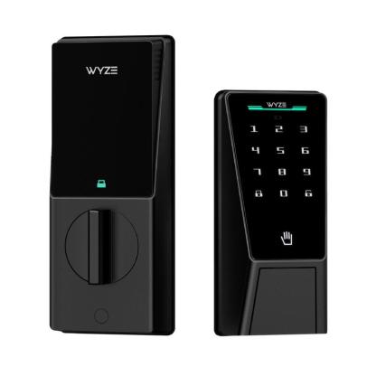 Bloqueo de palma: Cerradura inteligente con reconocimiento de palma de la mano y Wi-Fi para puerta de entrada, entrada sin llave ni contacto, diseño moderno, cierre automático, fácil instalación, reemplazo de cerrojo, resistente a la intemperie IP53.