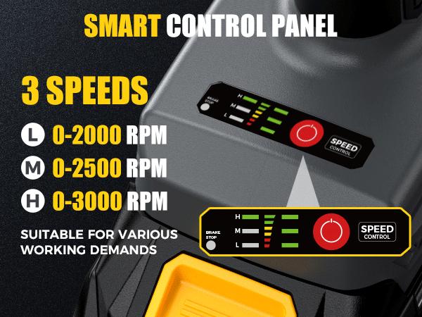 SOARFLY 1200NM (900FT-LBS) Cordless lmpact Wrench, For Automobiles, Trucks, 2x 4.0Ah Batteries, Fast Charger, 3000RPM, 5 Sockets & 1 Extension Bar High Torque Impact Power Tool Compatible