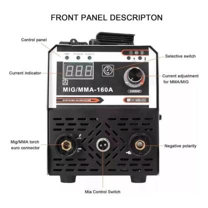 Mini Soldadora Inversora HKS125BLK – 110V / 120A