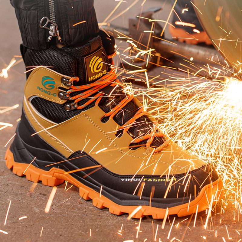 NIEION Botas de Seguridad para Hombre y Mujer – Industriales, Antigolpes, Antipunción, Zapatillas de Trabajo para Industria