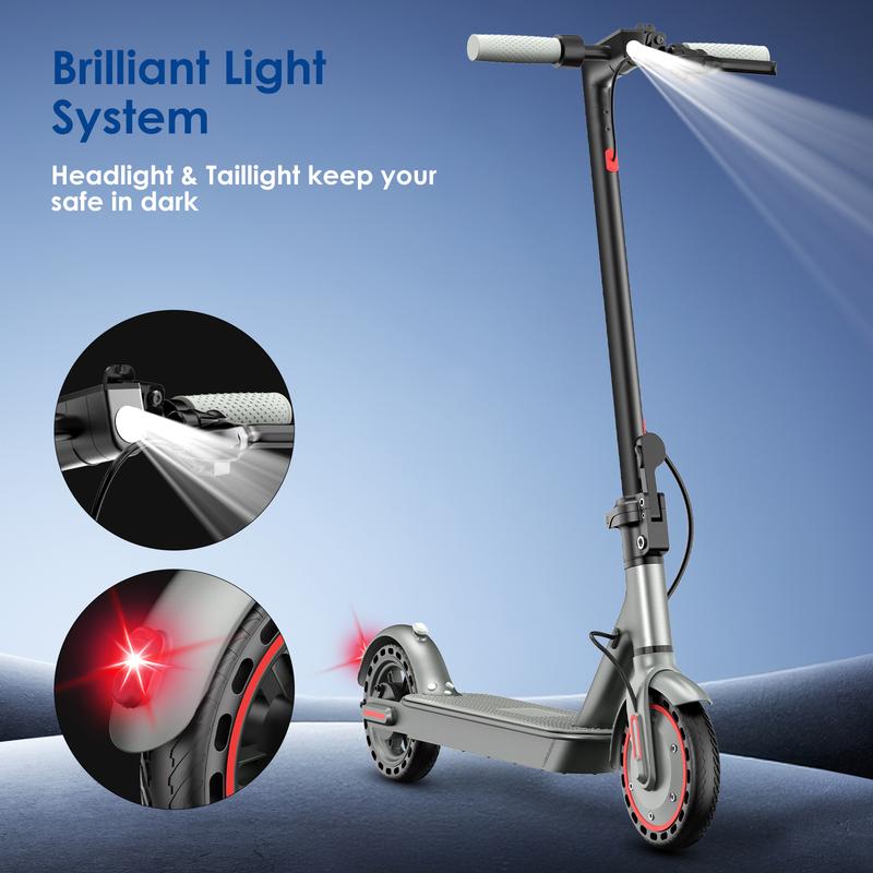 Scooter Eléctrico Plegable 350W – Velocidad Máx. 30 km/h, Autonomía hasta 19 km, Ruedas de 8.5", con App, Ideal para Adultos y Uso Urbano