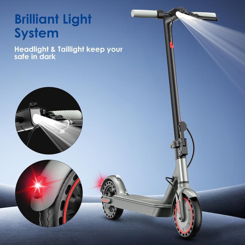 Scooter Eléctrico Plegable 350W – Velocidad Máx. 30 km/h, Autonomía hasta 19 km, Ruedas de 8.5", con App, Ideal para Adultos y Uso Urbano