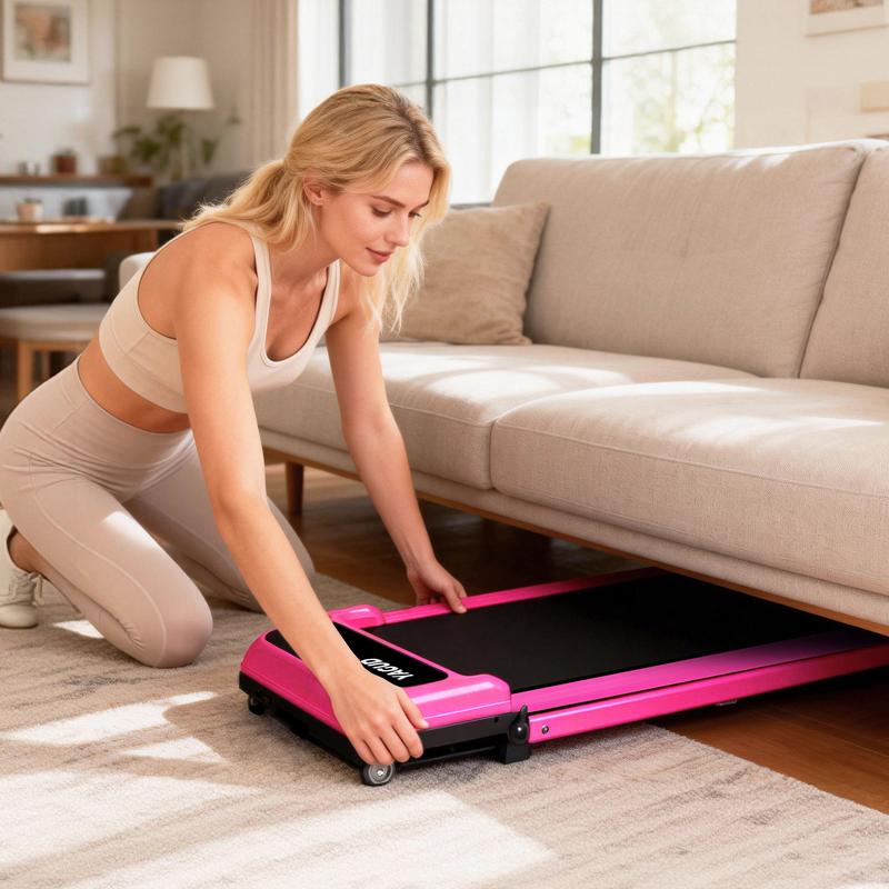 【New Arrival】YAGUD Electric Folding Treadmill with Handrail, Low-Noise Motor – 265lbs Weight Capacity Spacious Belt Walking Pad, Dual Shock Absorption, Remote Control & Wheels for Easy Moving – Includes Free Resistance Bands and Remote 【New Arrival】YAGUD Electric Folding Treadmill with Handrail, Low-Noise Motor – 265lbs Weight Capacity Spacious Belt Walking Pad, Dual Shock Absorption, Remote Control & Wheels for Easy Moving – Includes Free Resistance Bands and Remote