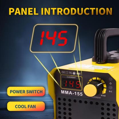 Mini máquina de soldar portátil con tecnología inversora para trabajos de metal precisos