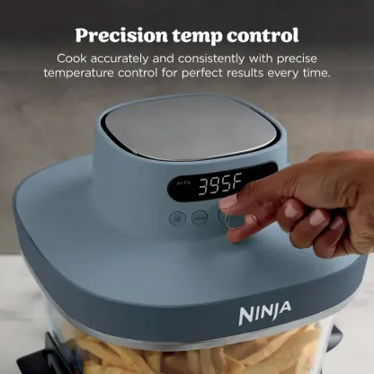 Freidora de aire de encimera con recipiente de vidrio Ninja Crispi Pro 6 en 1 - AS101