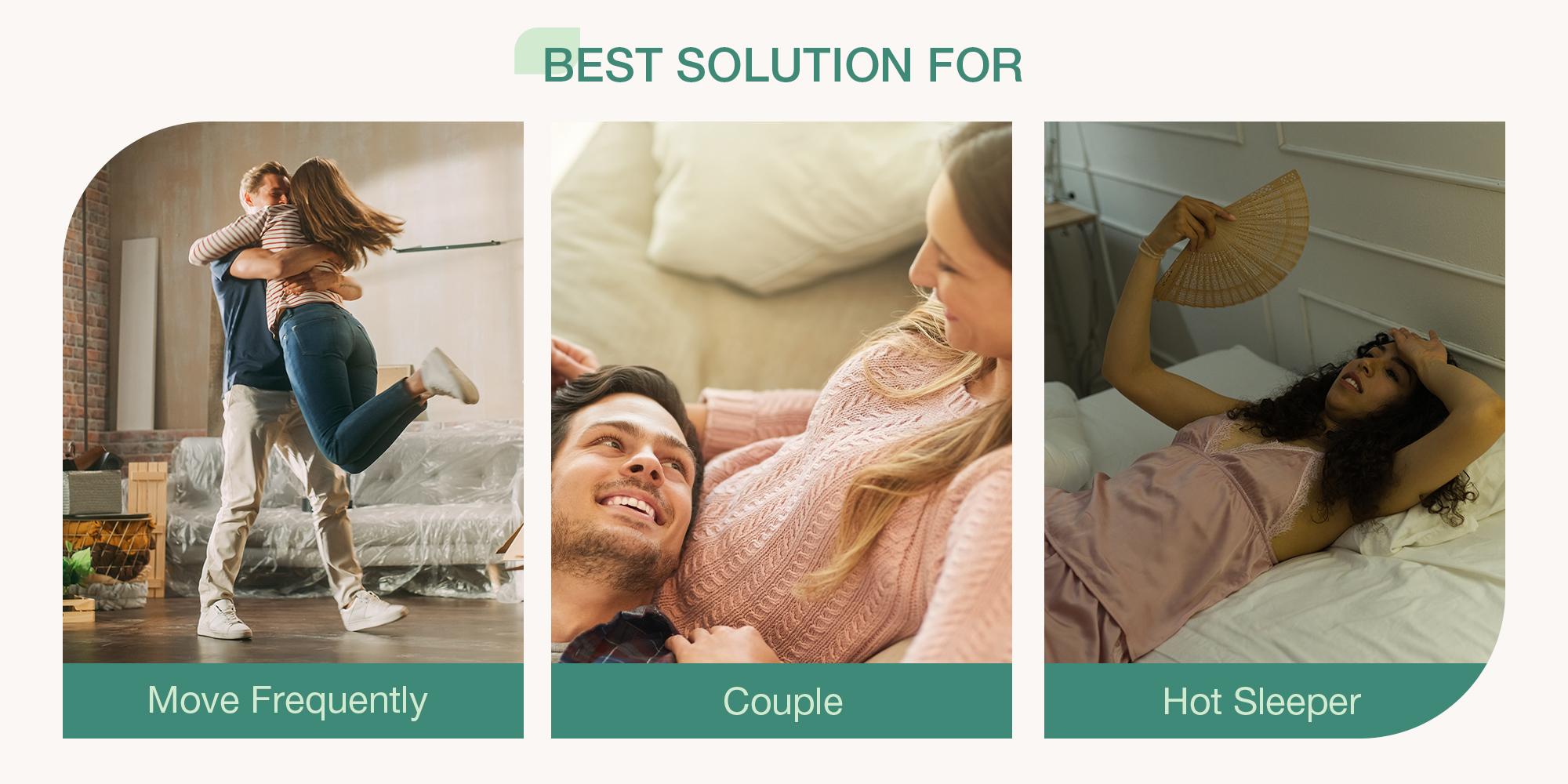 Memory Foam Mattress&Fiberglass-Free, Cooling Gel Infused Gel Mattress in a Box , Medium-Firm,  Washable Cover,10inch/12inch/14inch and Queen/King Size