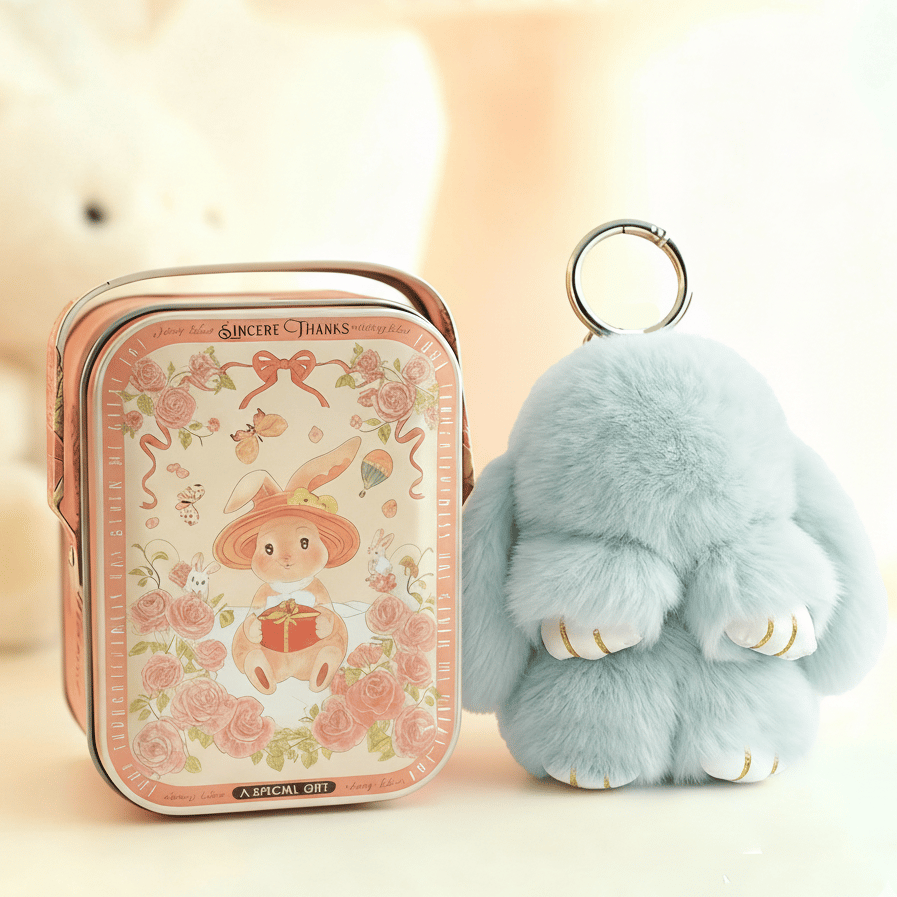 🐰Handmade Soft Bunny PomPom Charms