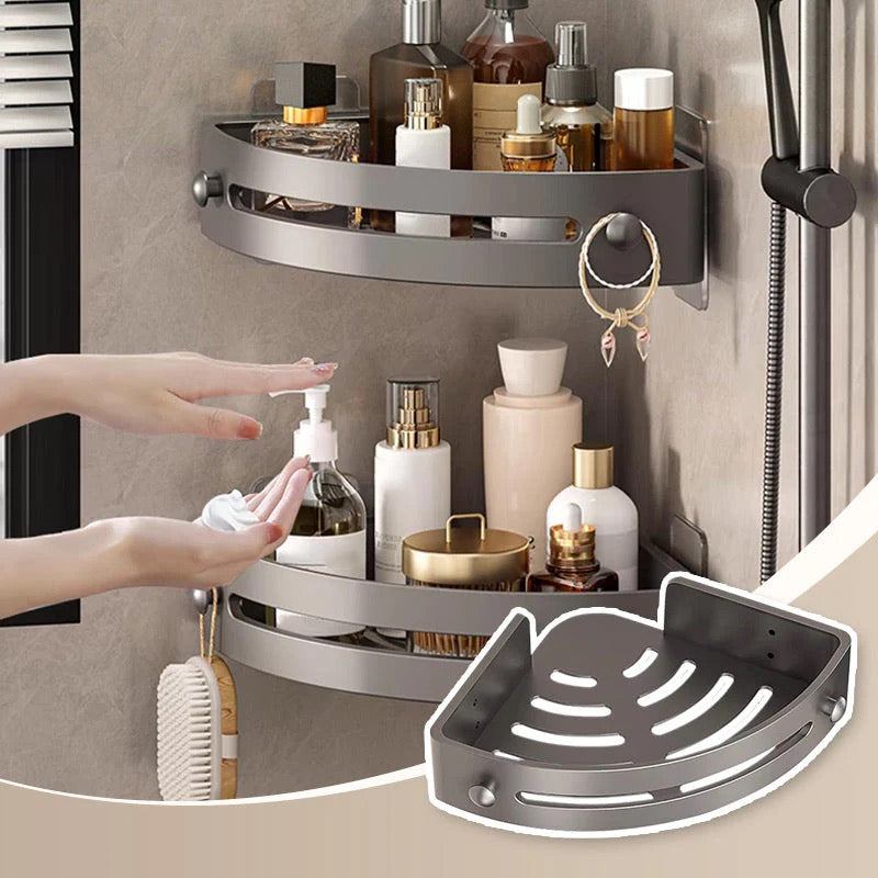 Corner Shower Shelf – No Drilling Required