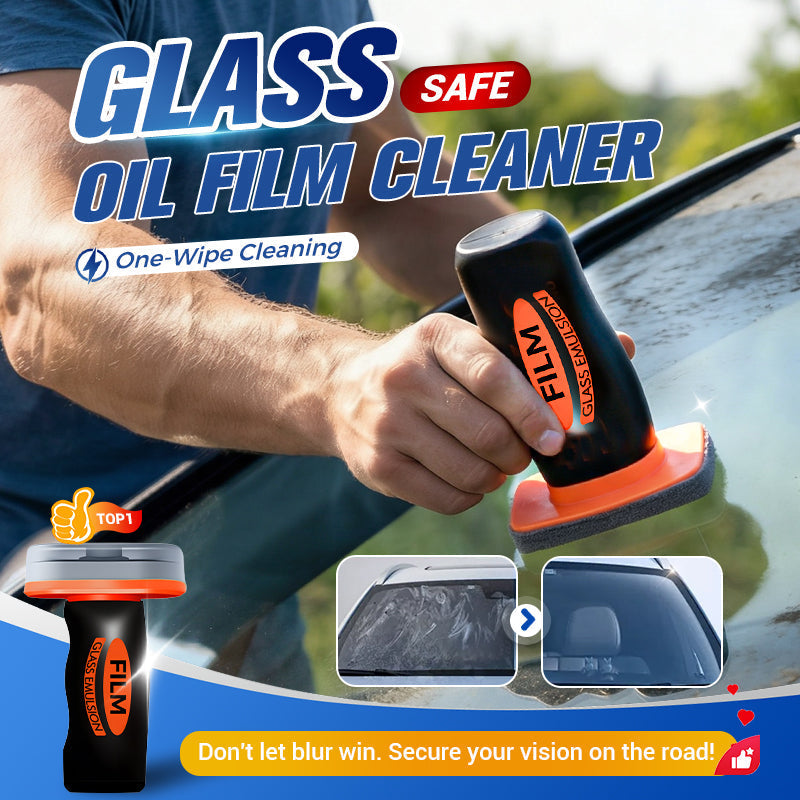 🔥Auto Glass Side Window Oil Film Removal Cleaner