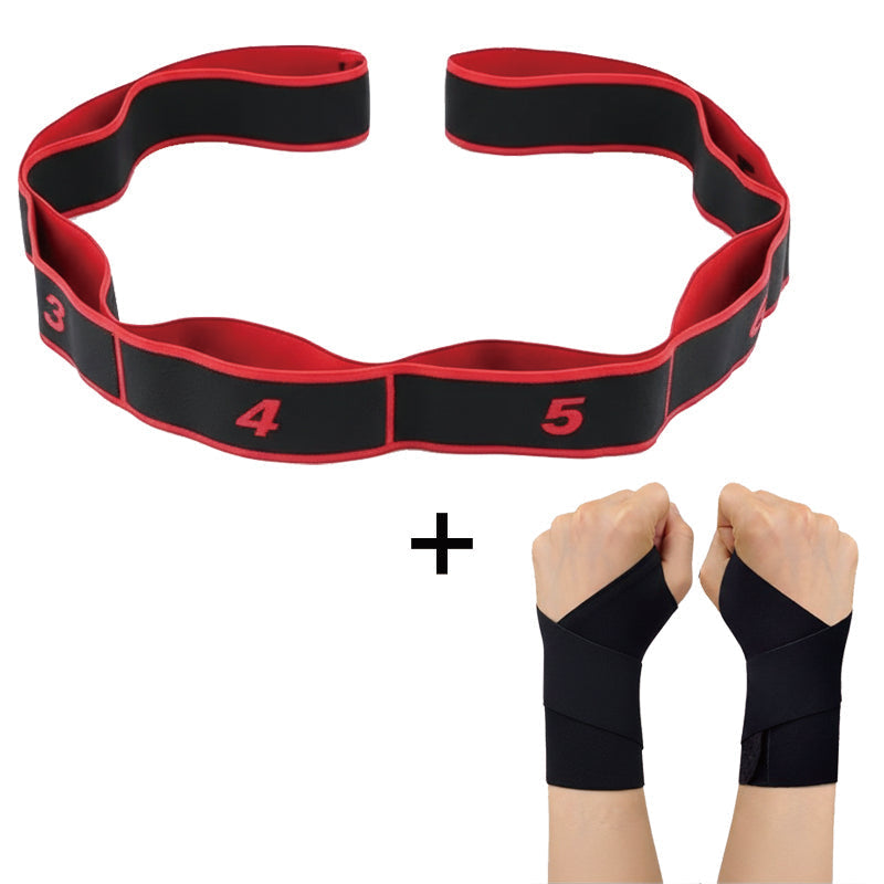 Long Resistance Band – Yoga Elastic for Pilates & Stretching (Fitness Band)