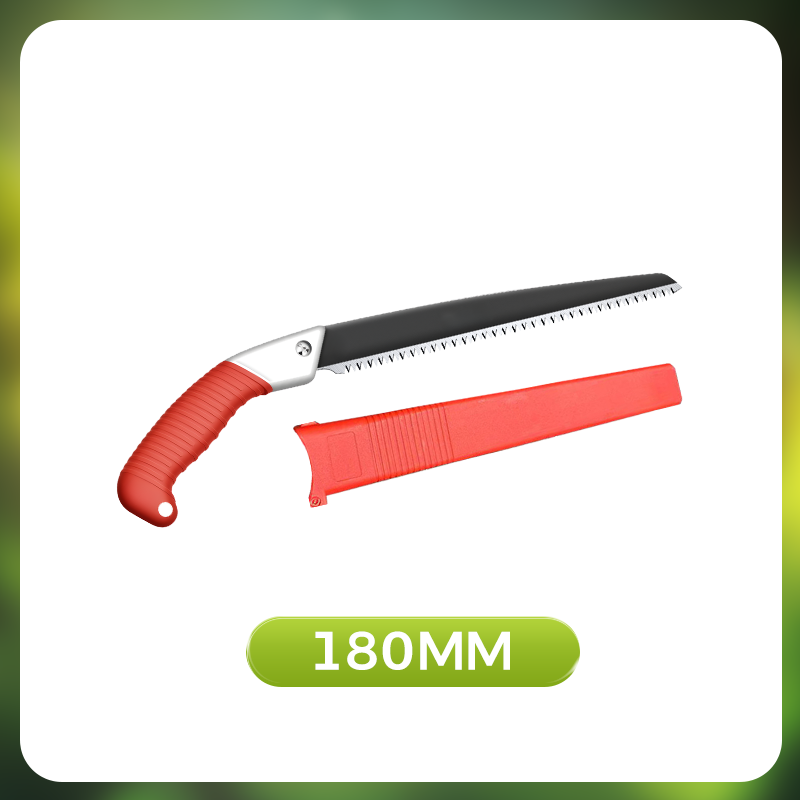 Lightweight and sharp universal pruning saw with sheath
