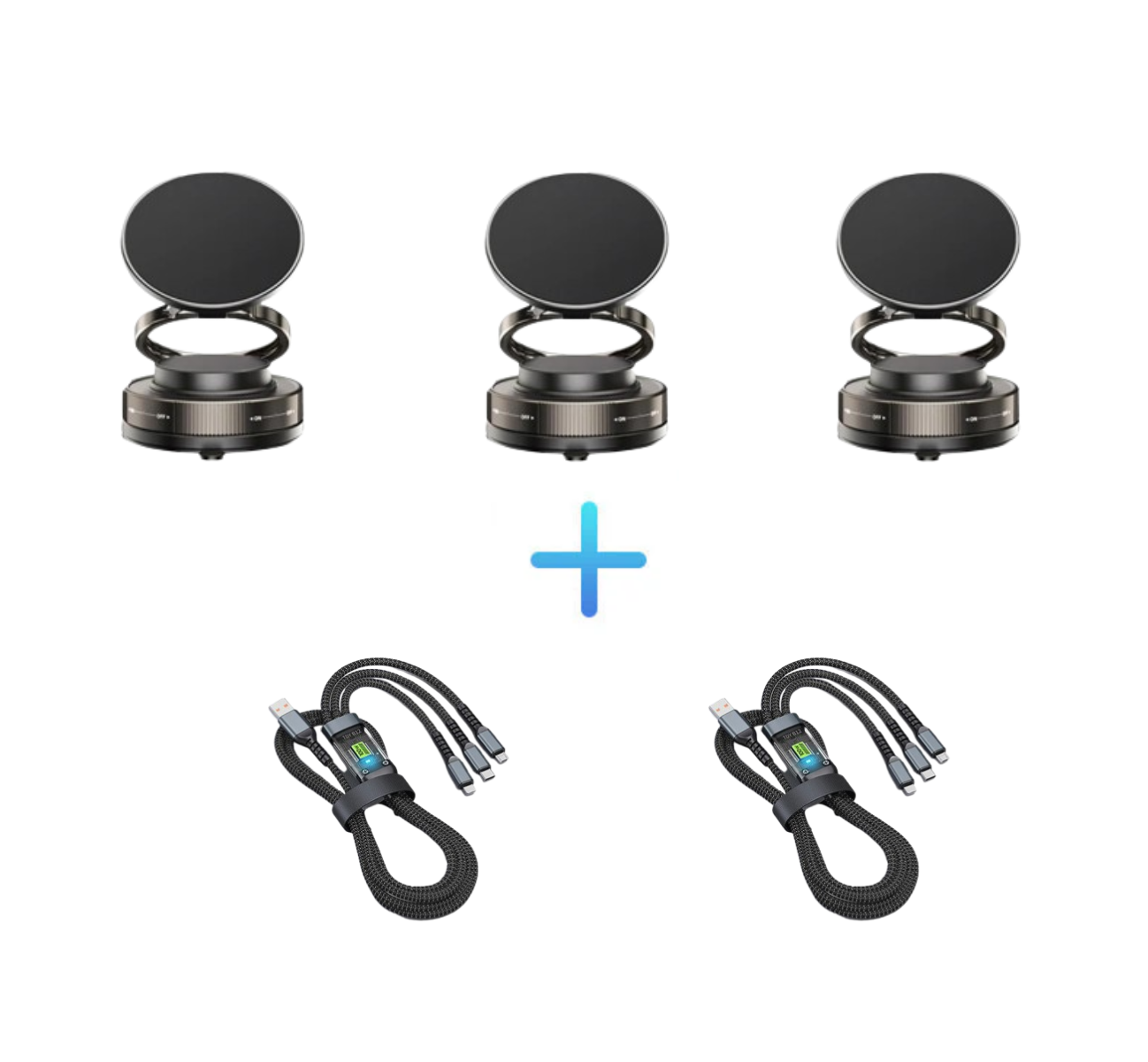 360° Adjustable Vacuum Magnetic Phone Holder