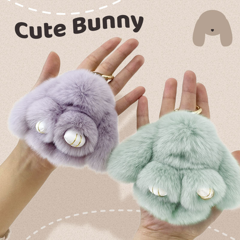 🐰Handmade Soft Bunny PomPom Charms