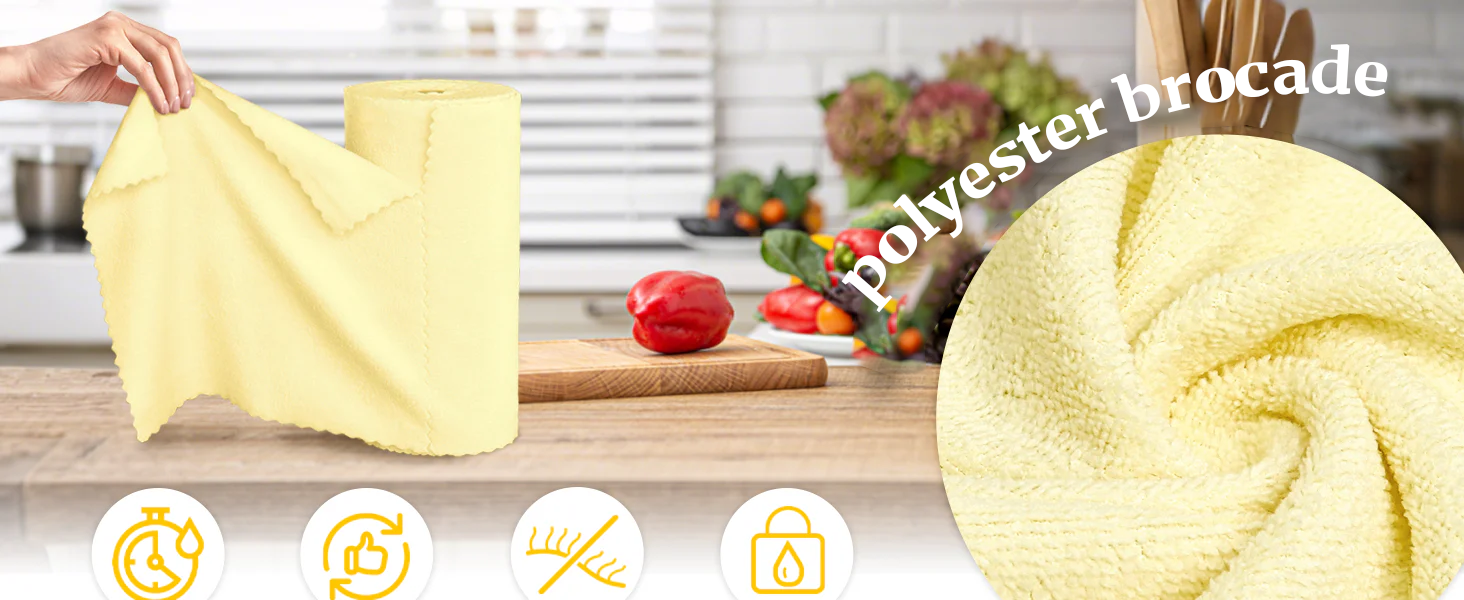 Reusable Microfiber Kitchen Roll