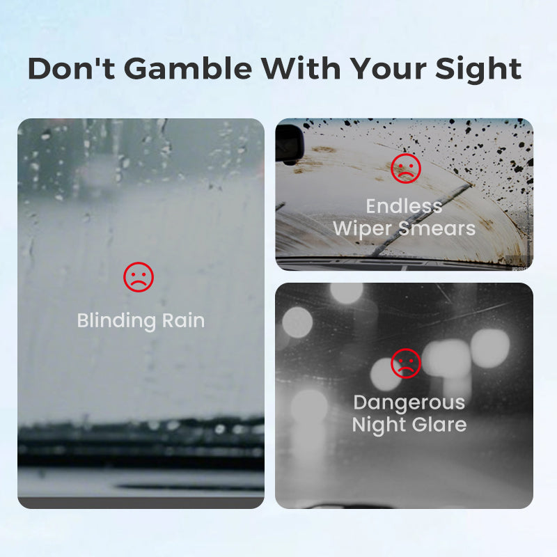 🔥Auto Glass Side Window Oil Film Removal Cleaner