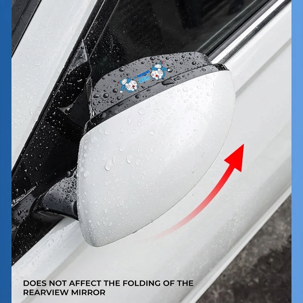 Side Mirror Rain Guard - Rain Shield & Sun Visor