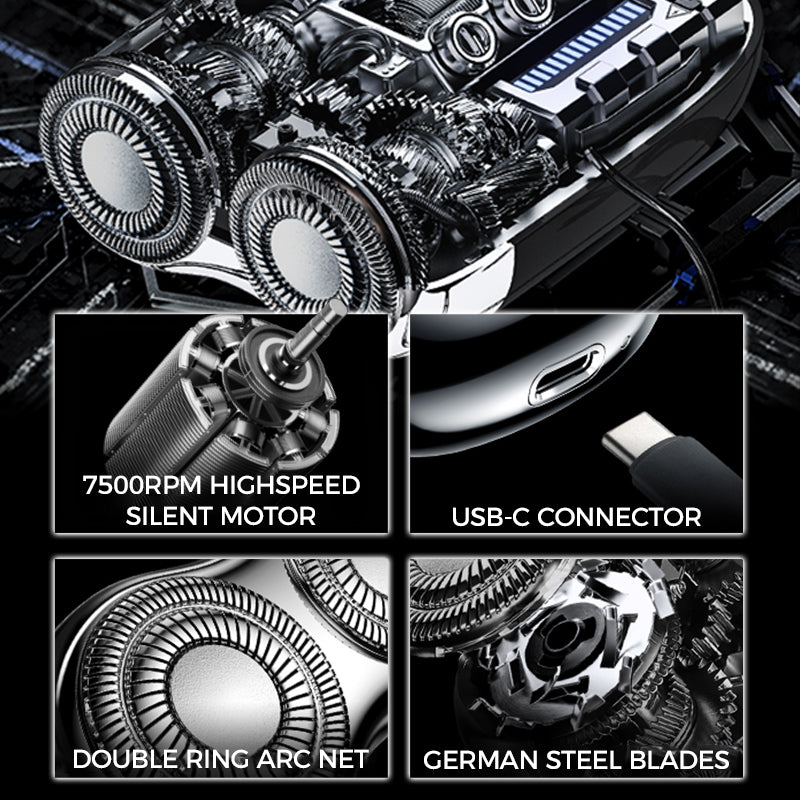 🎁2026 New Upgrade✨Mini Double Head Electric Shave