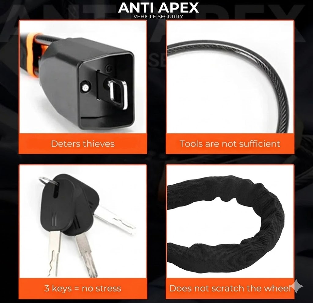 APEX™ Professional Steering Wheel Lock