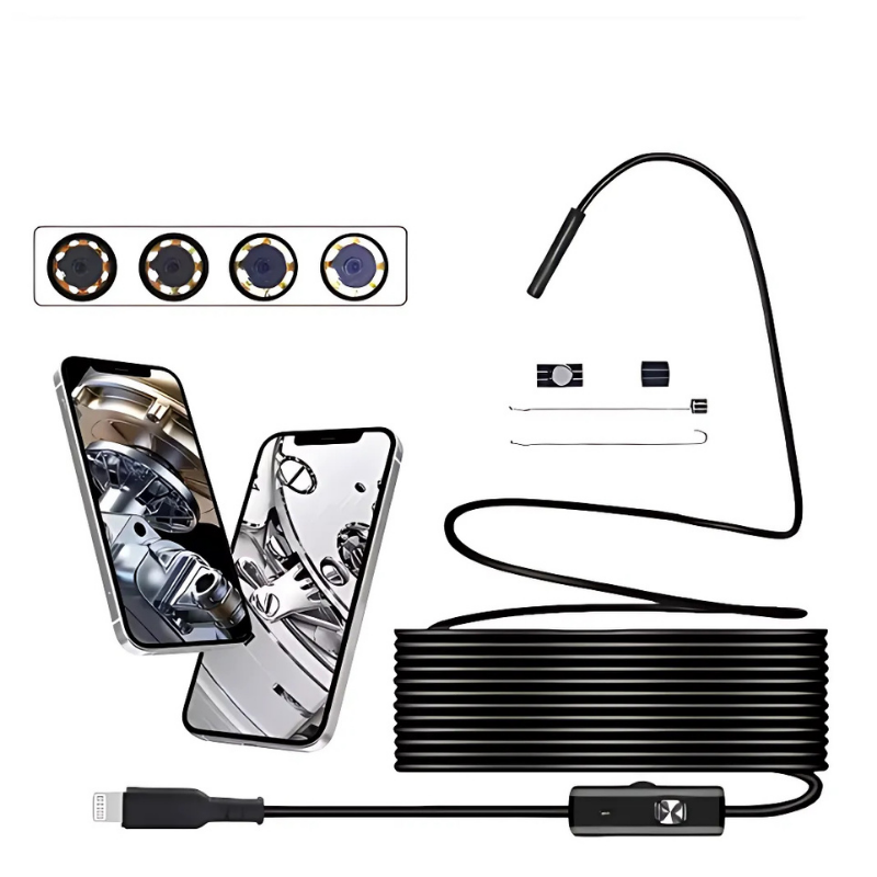 High-definition waterproof endoscope that can be directly connected to mobile phones and computers