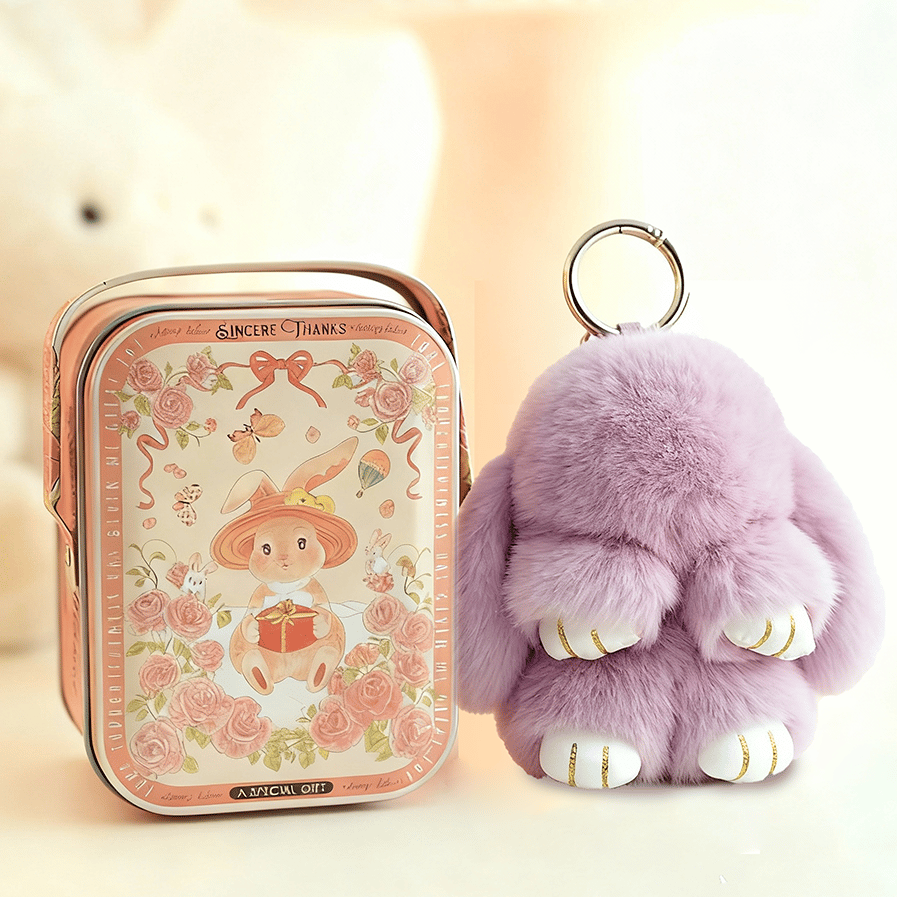 🐰Handmade Soft Bunny PomPom Charms