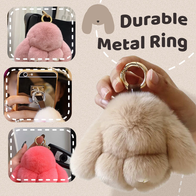 🐰Handmade Soft Bunny PomPom Charms