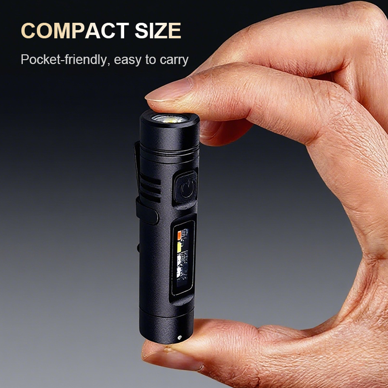 Multifunctional Mini Aluminum Flashlight