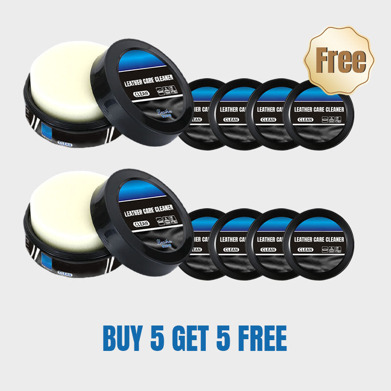 Leather Care Cleaning Cream - Deep Nourishing & UV Protection for Prolonged Leather Life