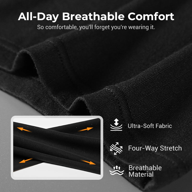 Men's Ultra-Absorbent Incontinence Boxer Briefs