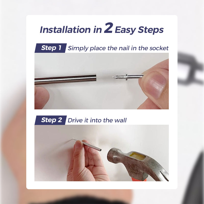 Double-Head Skirting Thread Seamless Nail🛠️