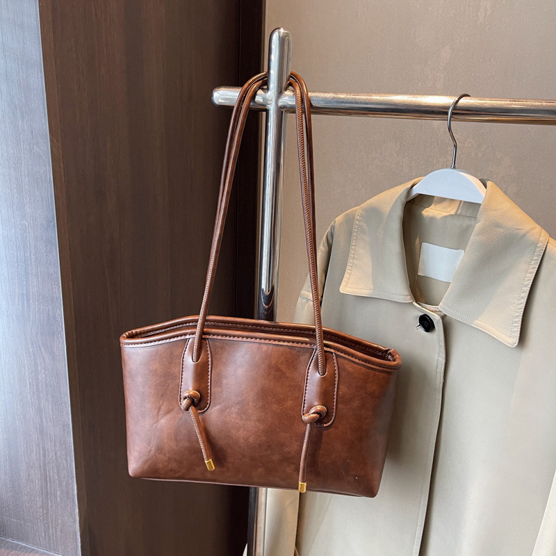 Vegan Leather Shoulder Bag