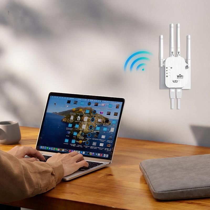 📶 Dead Zones? Gone for Good! 1200Mbps WiFi Extender – Covers 10,000 sq.ft & 50 Devices.