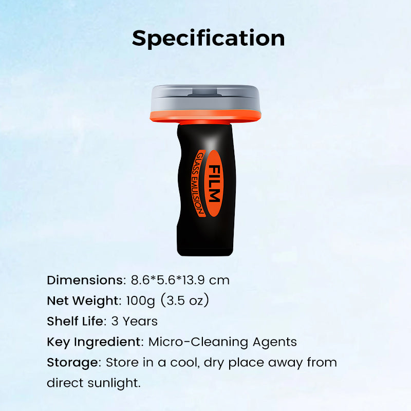 🔥Auto Glass Side Window Oil Film Removal Cleaner