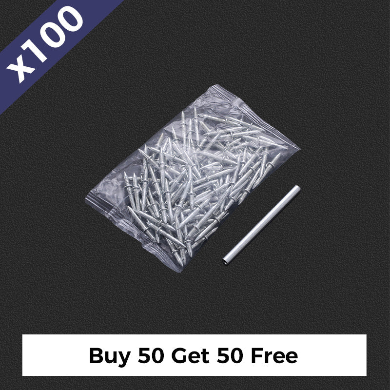 Double-Head Skirting Thread Seamless Nail🛠️