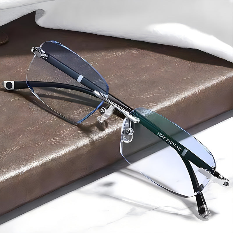 🔥New Sapphire High Hardness Anti-Blue Dual-Use Reading Glasses✨（The more you buy, the higher the discount）