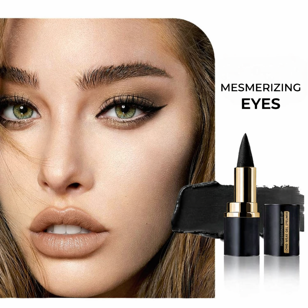 Waterproof Eyeliner - Matte Black & 12H Smudge-Proof